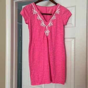 Lilly Pulitzer pink dress